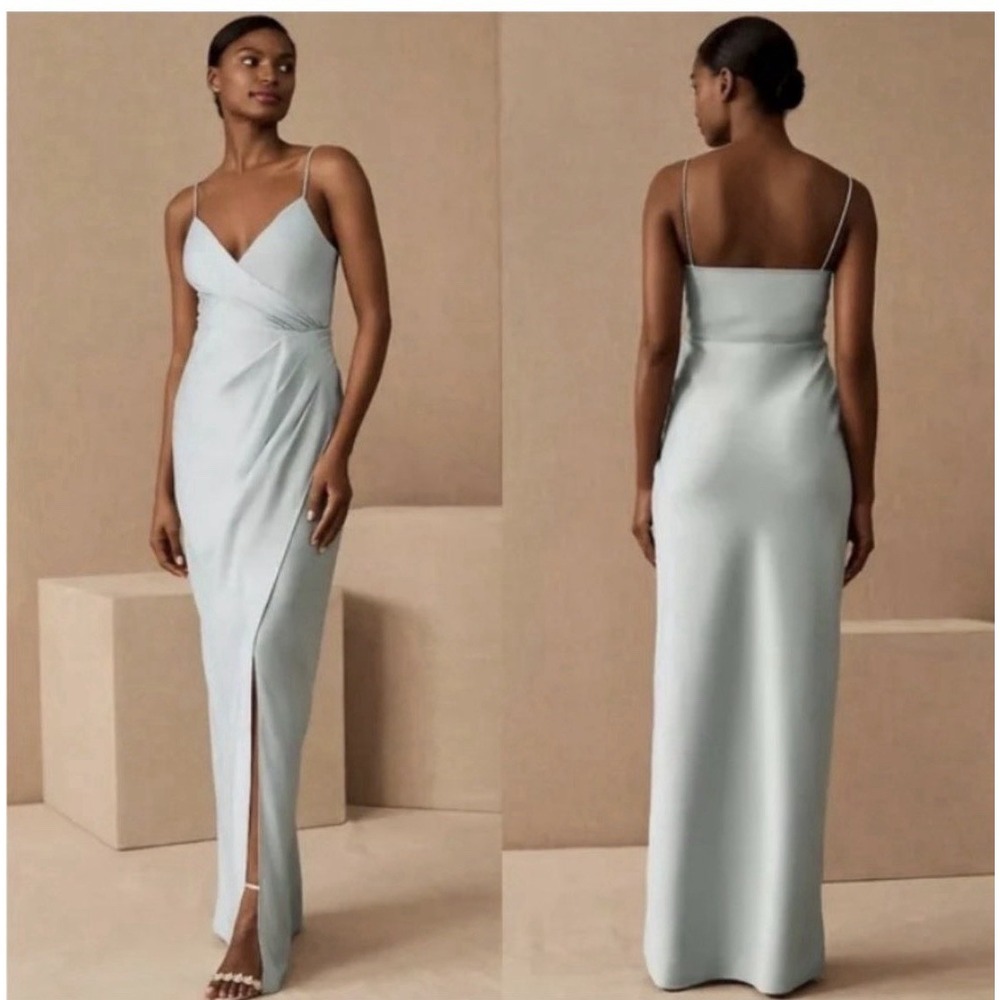 Bhldn By Anthropologie Sachin Babi Freya‎ Charmeuse Maxi Formal Bridesmaid Dress - Picture 12 of 12
